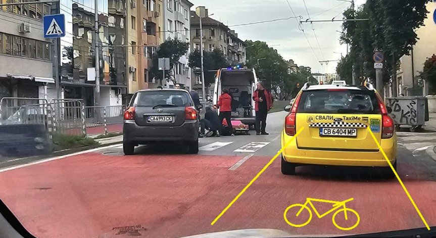 Блъснаха човек на пешеходна пътека в София