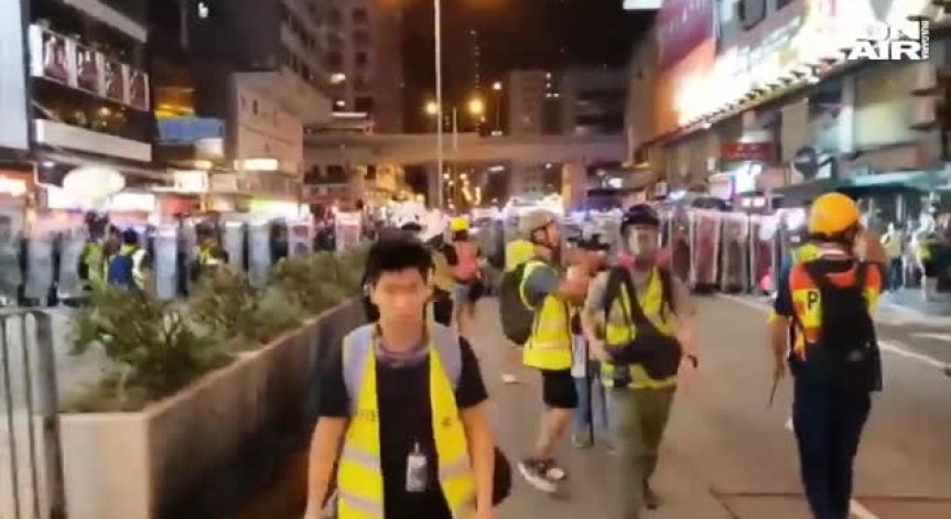 Девети пореден уикенд на протести в Хонконг