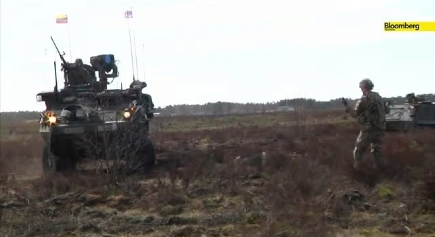 Американски танкове и войници в България от 2017 г.