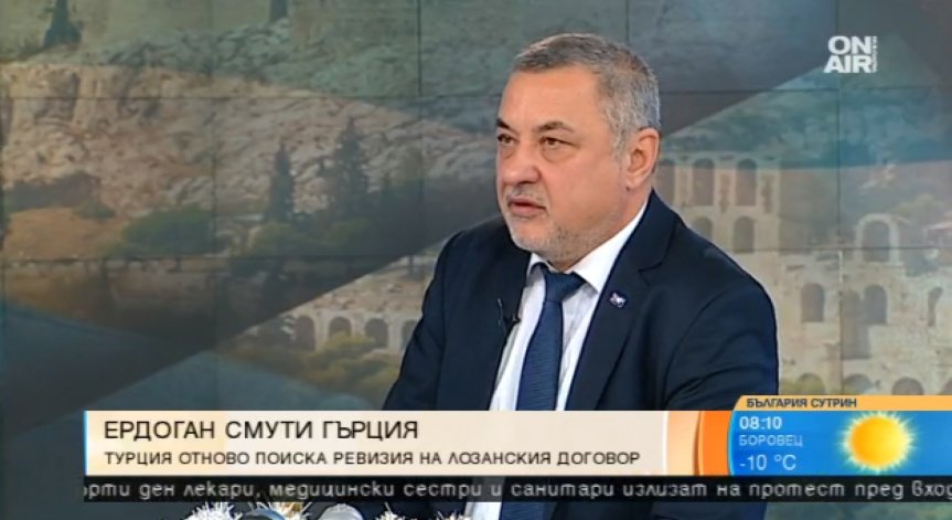 Симеонов за исканията на Ердоган в Гърция: Това е провокация!