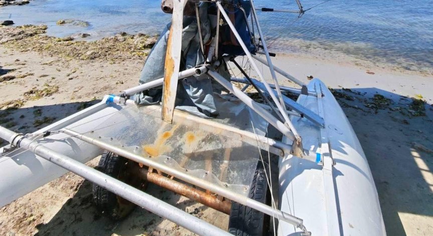 Водолазите не успяха да извадят падналия край Несебър мотоделтапланер