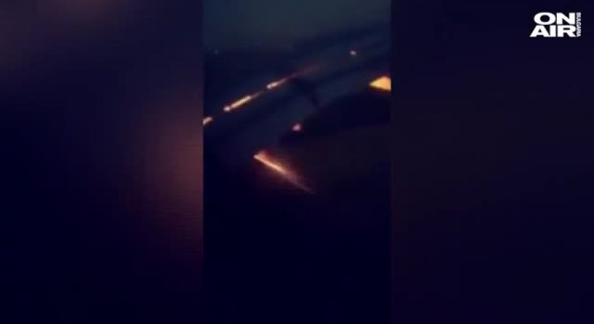 Запали се самолетът, превозващ националите на Саудитска Арабия