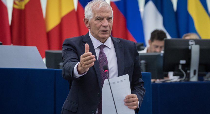 Борел: Част от европейците са склонни да спрат помощта за Украйна