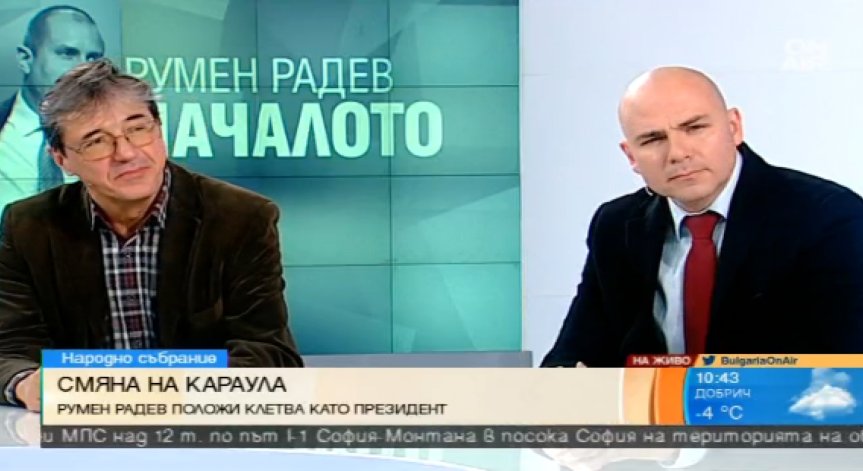 Петър Чолаков: Летецът Радев показа, че е здраво стъпил на земята