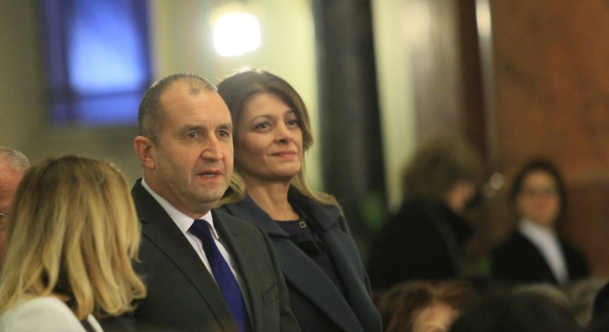 Румен и Десислава Радеви на посещение в Португалия заради войната в Украйна