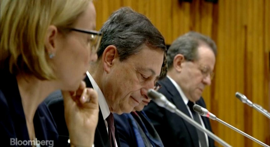 Лекция на Марио Драги в централата на МВФ във Вашингтон