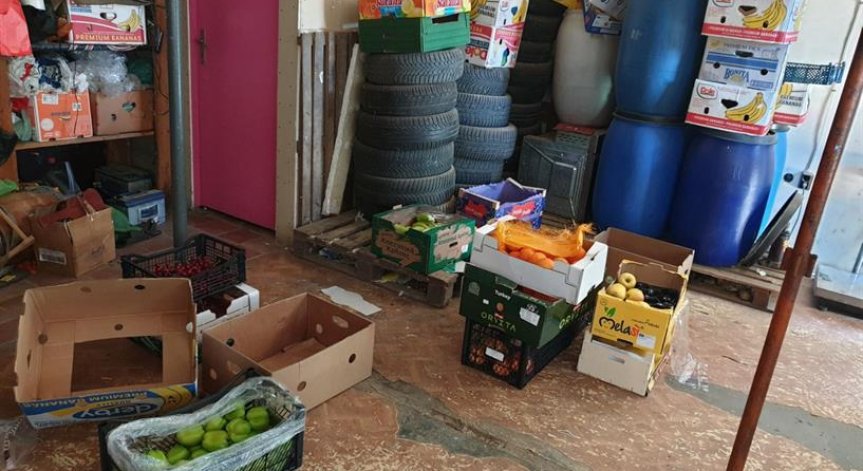 СДВР спря незаконна продажба на над 1300 кг хранителни продукти