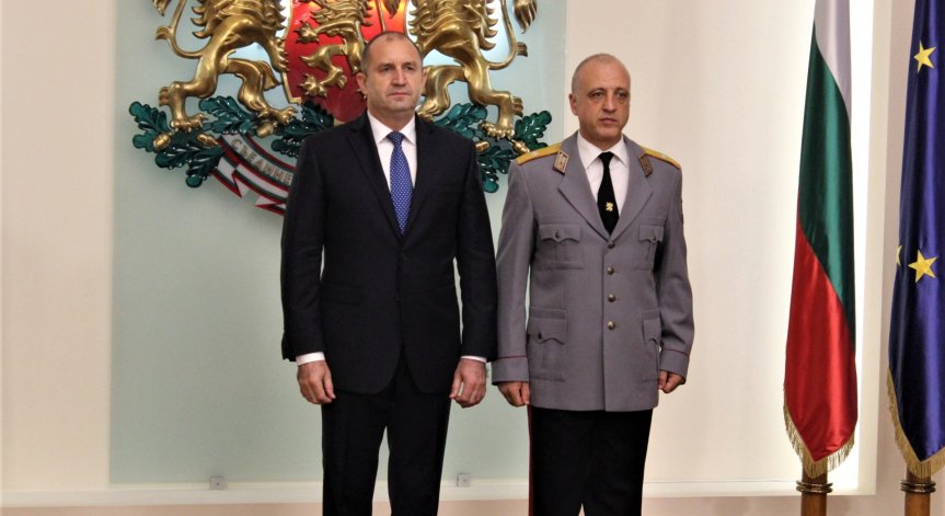 Ген. Емил Тонев встъпи в длъжността началник на НСО