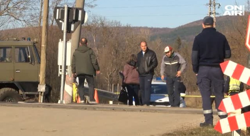 Катастрофа на ЖП прелез в област Велико Търново