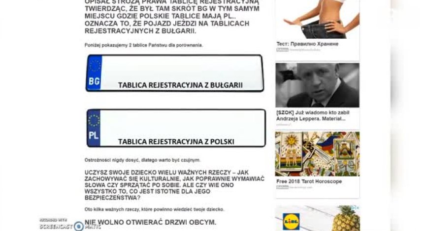 Фалшива новина в Полша: Български микробус отвличал деца
