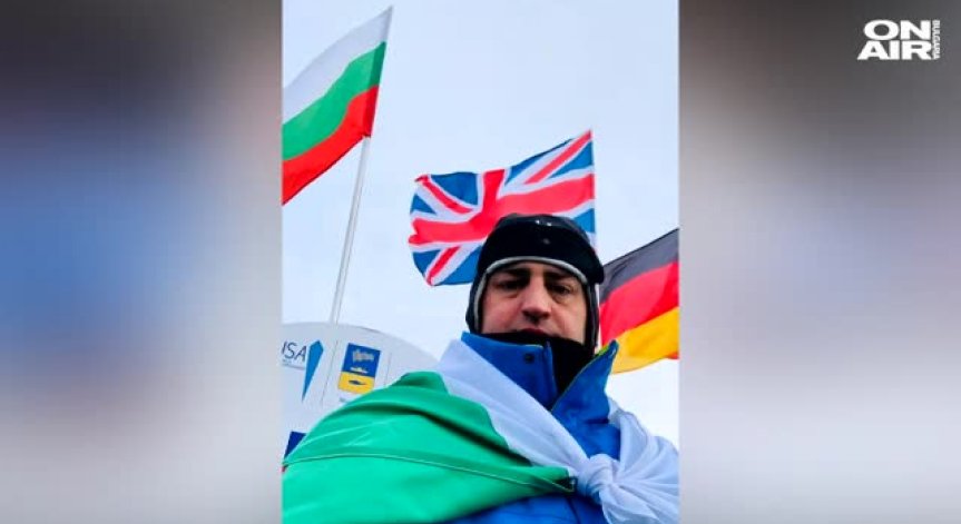 Петър Стойчев отново е световен шампион по плуване в ледени води