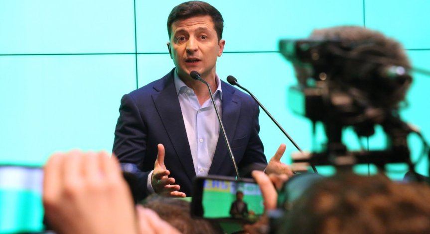 Президентът на Украйна предлага щаб за противодействие на фалшиви новини