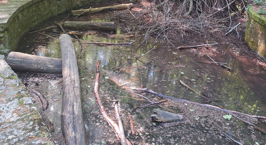 Лошо е състоянието на любими места за отдих и почивка.