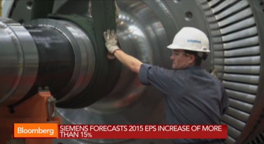 Siemens очаква 15% ръст на печалбата през 2015