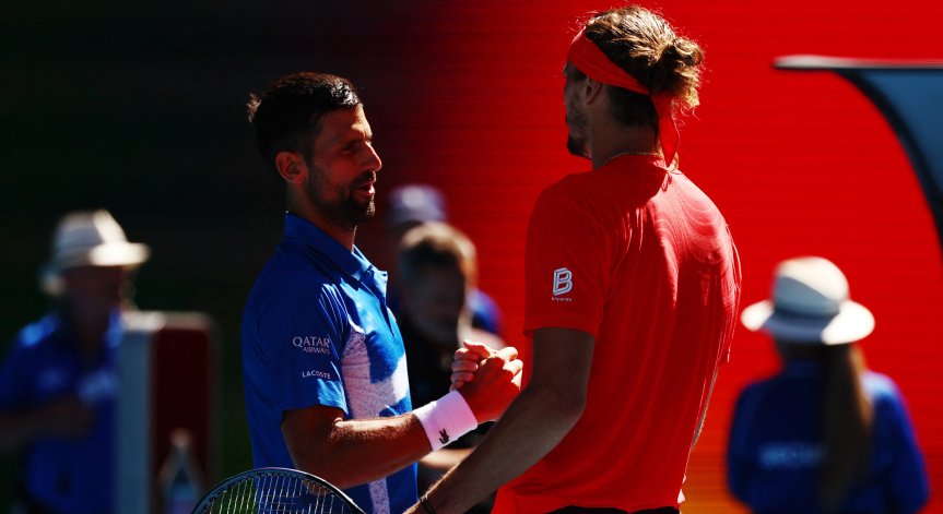 Джокович нямаше сили да продължи срещу Зверев.