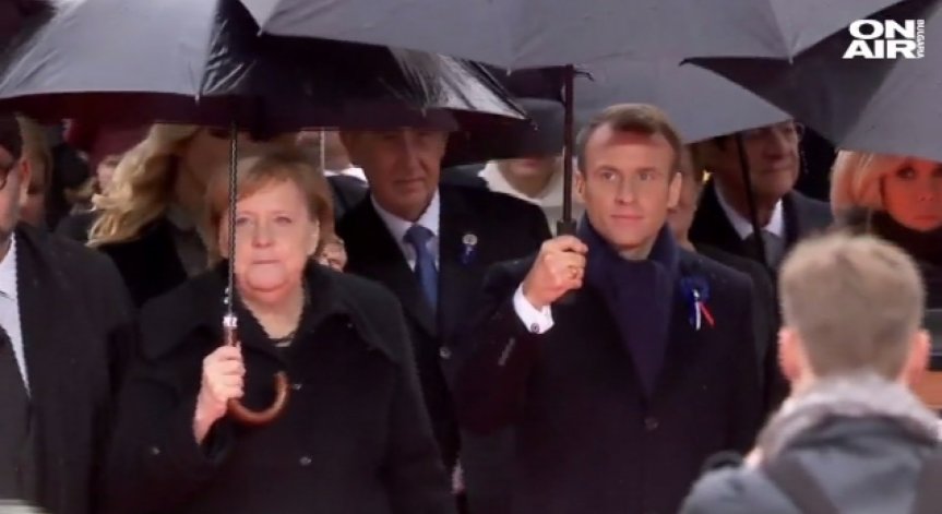 Макрон призова световните лидери да се борят за мира