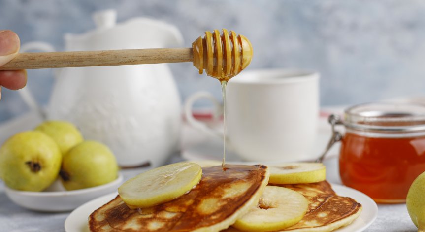 Рецепта за немски картофени палачинки с ябълков мус 