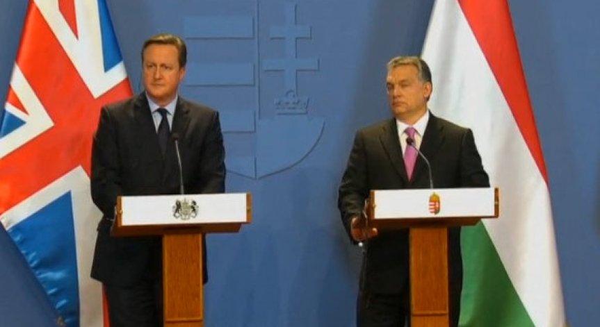 Камерън търси подкрепа за реформите и в Будапеща