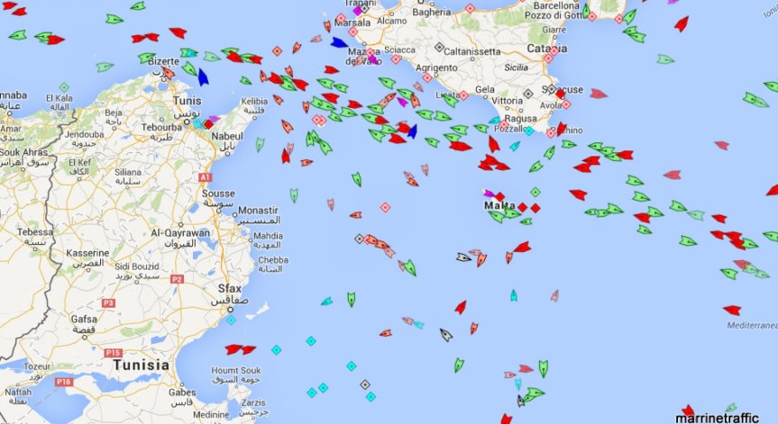 Стотици изчезнали след корабокрушение в Средиземно море