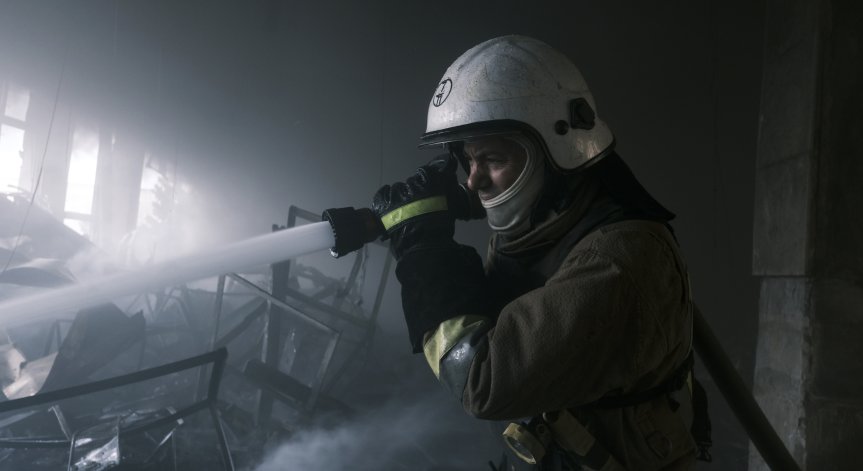 Пожар в Русия