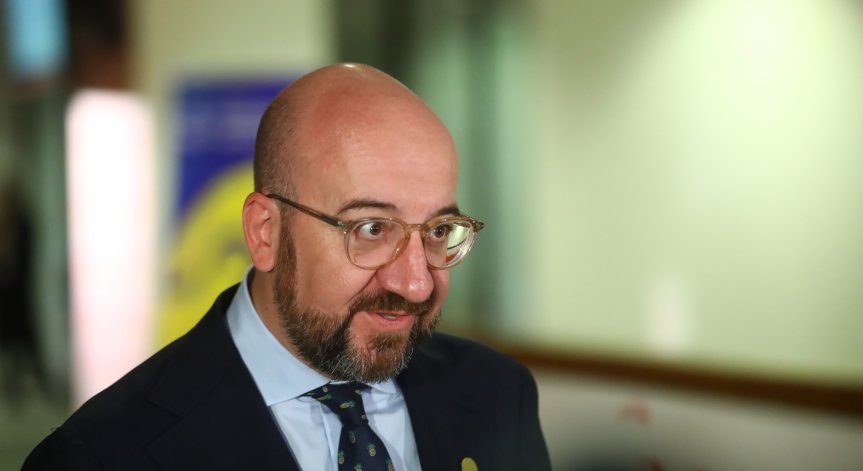 Ракетен обстрел принуди Шарл Мишел и Денис Шмигал да търсят укритие в Одеса
