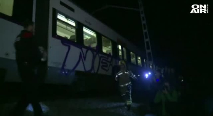 Жестока влакова катастрофа в Барселона, един е загинал