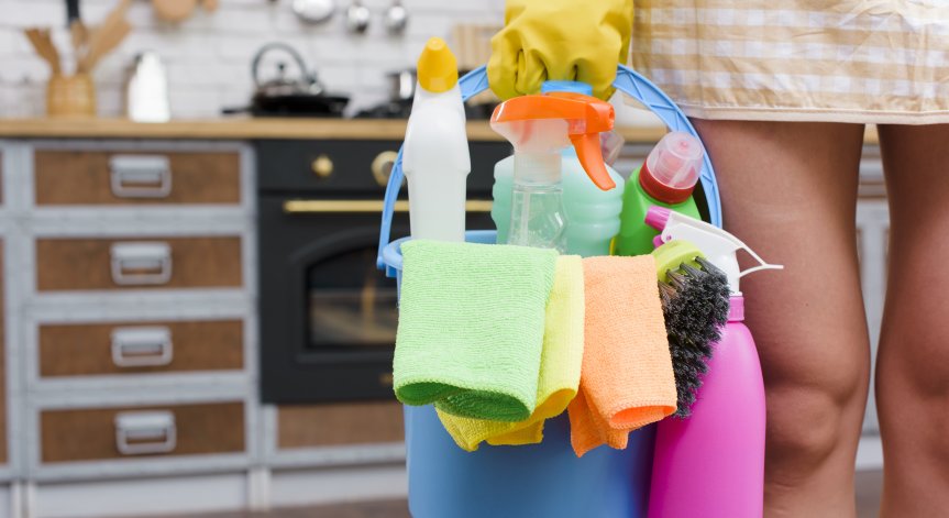 Пролетното почистване чука на вратата - как да съкратим времето наполовина?