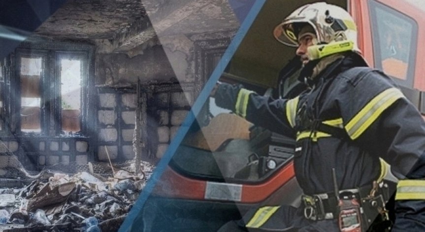 Хостел в центъра на София се подпали