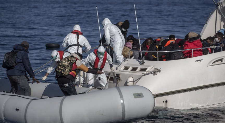 Кипърската брегова охрана спипа 136 нелегални мигранти