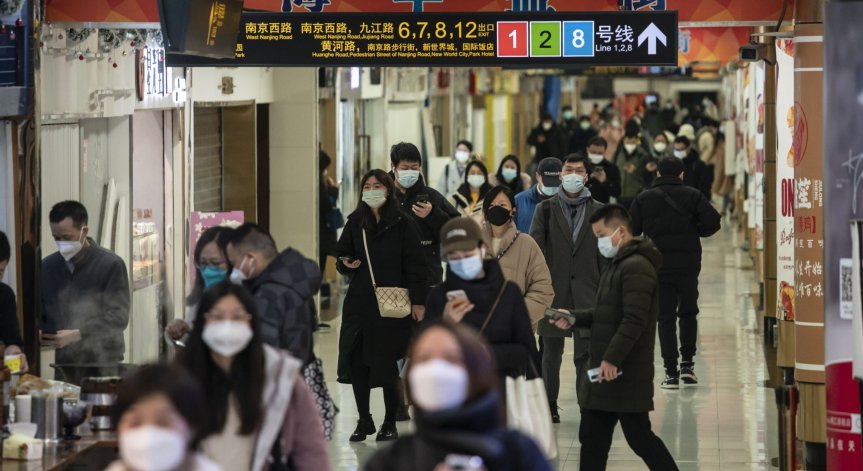 Икономиката на Китай завърши годината със сериозен спад