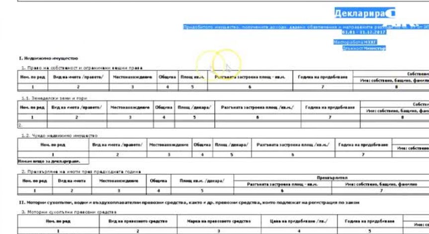 Има разминаване в данните за имотното състояние на Румен Порожанов и жена му