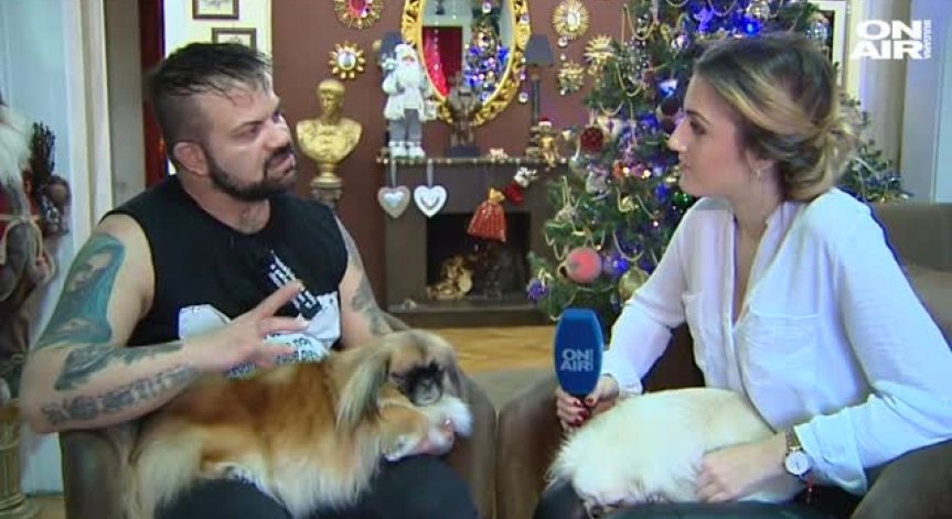 Ерос - кученцето звезда от  клипа към песента 