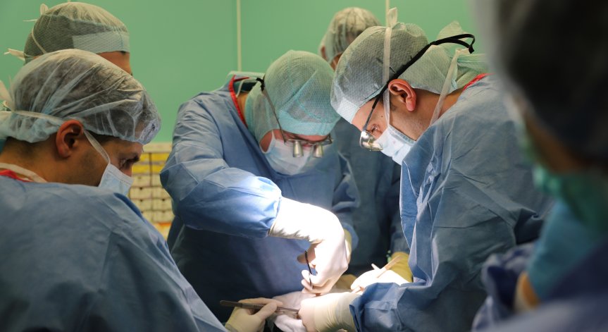 ВМА извърши първата за годината чернодробна трансплантация