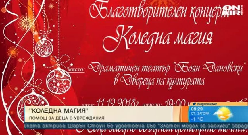 Ученици от Перник с пореден благотворителен коледен концерт