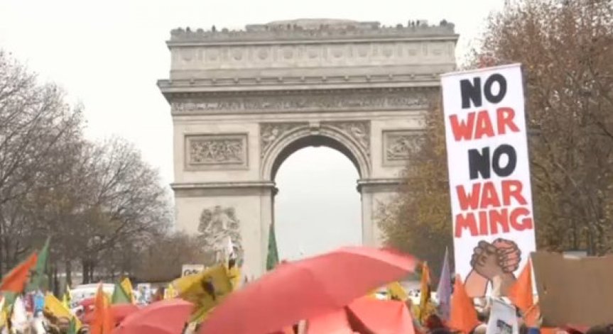 Екопротести при извънредно положение в Париж