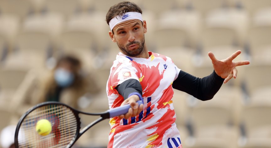 3:0 срещу корав словак и Гришо е в 3-ия кръг в Париж