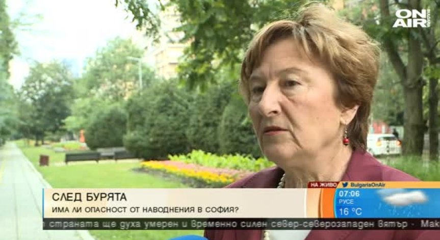 След проливните дъждове ситуацията в столицата е спокойна