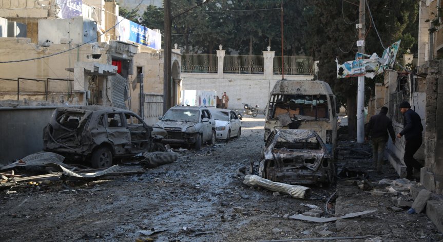 Въздушно-космическите сили на Русия оказват поддръжка на сирийската армия.