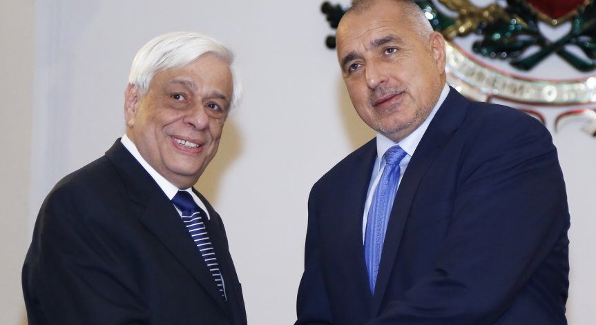 Президентът на Гърция е на посещение у нас