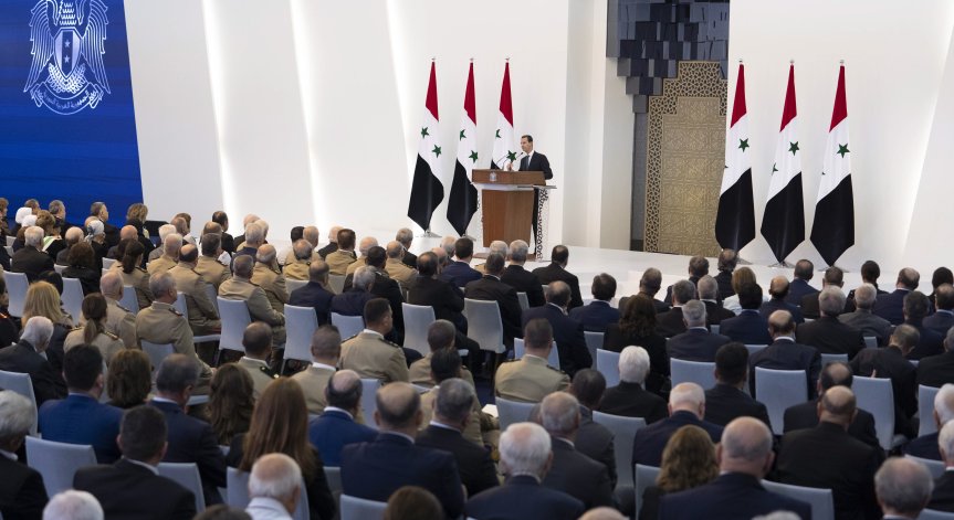 Асад положи клетва: Съзнанието на народа е нашата обща крепост