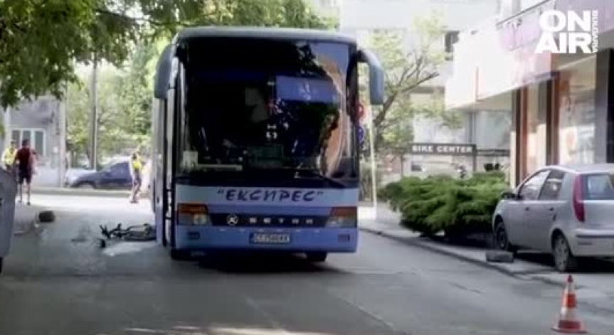 Арестуваха шофьора, блъснал фатално дете с колело в Стара Загора