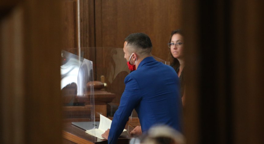 Кристиан, обвинен в смъртта на Милен Цветков, отново влиза в съда