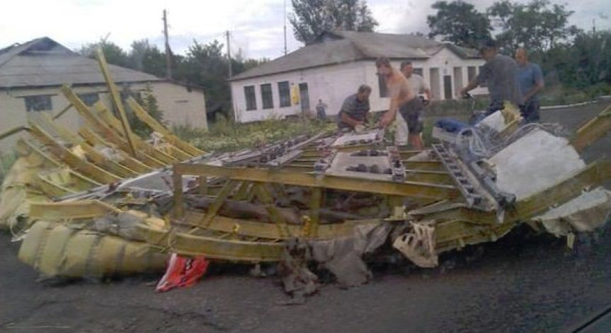 Малайзийски 777 Амстердам-Куала Лумпур падна в  Донецка област