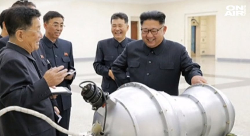 Пхенян пирува в чест на водородната бомба