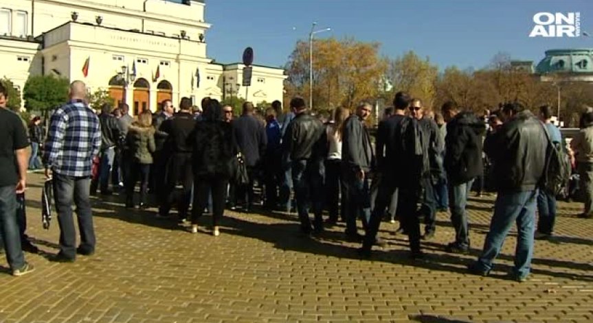 Протест на полицаите на 12 ноември