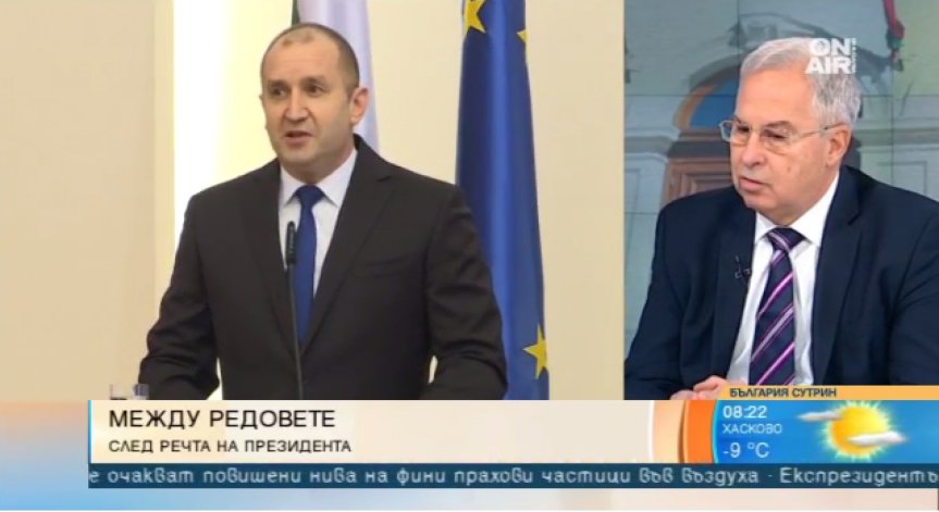 Проф. Тадаръков: Парламентът не атрофира, вотът на недоверие е голяма грешка