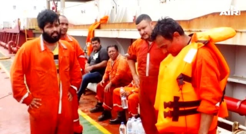 Български моряци спасиха екипаж на потъващ кораб в Мексиканския залив