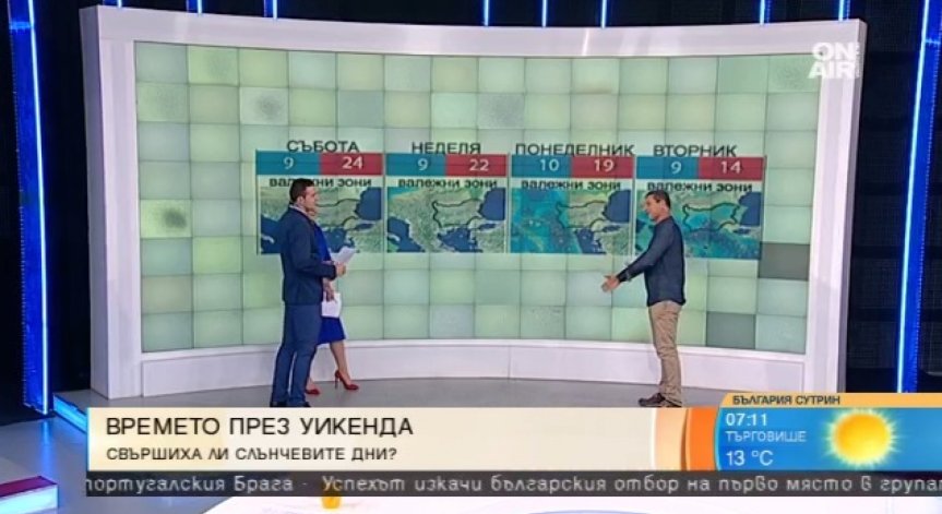 Очакват ни обилни дъждове и ниски температури от 10-12 градуса