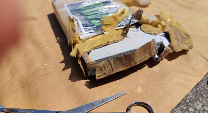 Акция по сигнал: Хванаха мъж с 4 кг кокаин, укрит в резервна гума на кола (+СНИМКИ)