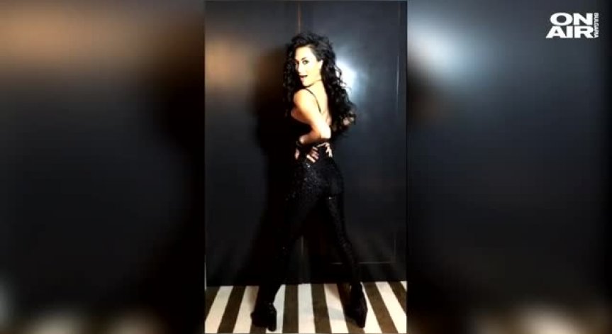 Шерцингер лъсна във фотосесия с прилепнал костюм